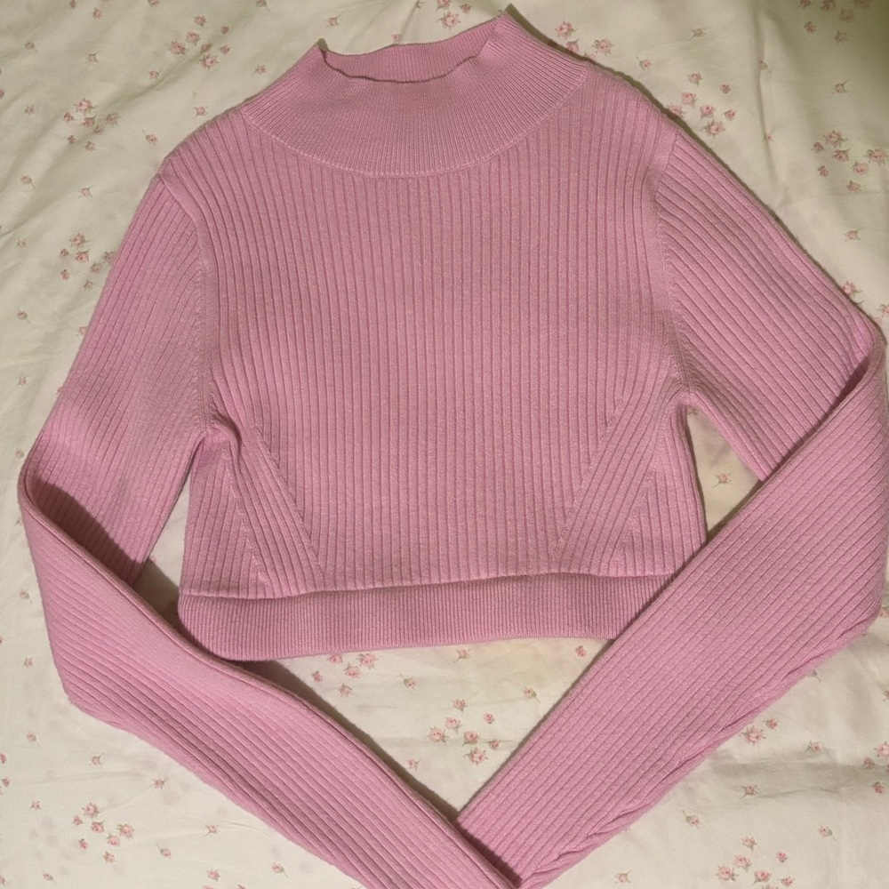 Wild fable mock neck sweater top